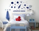 Outer Space Customized Name Baby Nursery Name 